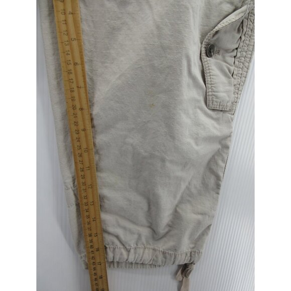 Calvin Klein Pants 30 Cargo Ripstop Outdoor Utility Crop Shorts Y2K * - Picture 7 of 16